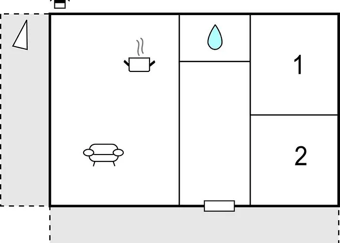 Апартаменты Two-bedroom In *
